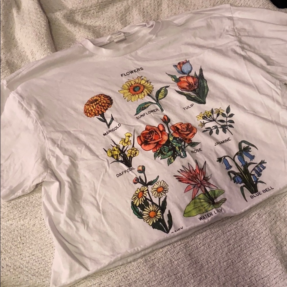 Flower Crop Top